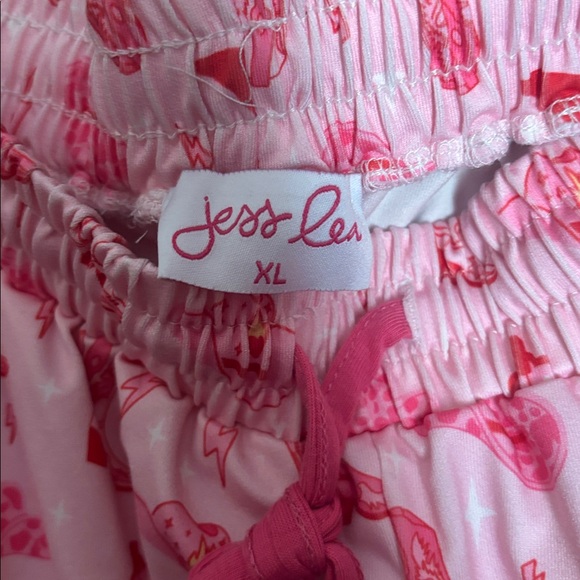 Pink Patterned Shorts - Picture 2 of 3